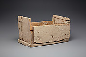 Shabti Box of Nauny, Sycomore, stucco, paint
