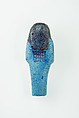 Worker Shabti of Nauny, Faience