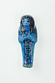 Worker Shabti of Nauny, Faience