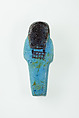 Worker Shabti of Nauny, Faience