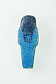 Worker Shabti of Nauny, Faience