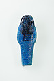 Worker Shabti of Nauny, Faience