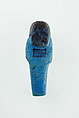 Worker Shabti of Nauny, Faience