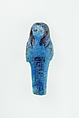 Worker Shabti of Nauny, Faience