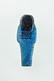 Worker Shabti of Nauny, Faience