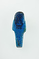 Worker Shabti of Nauny, Faience