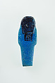 Worker Shabti of Nauny, Faience