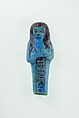 Worker Shabti of Nauny, Faience