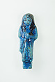 Overseer Shabti of Nauny, Faience