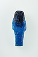 Worker Shabti of Nauny, Faience