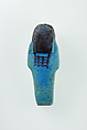 Worker Shabti of Nauny, Faience