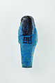 Worker Shabti of Nauny, Faience