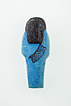 Worker Shabti of Nauny, Faience