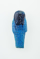 Worker Shabti of Nauny, Faience