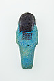 Worker Shabti of Nauny, Faience