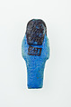 Worker Shabti of Nauny, Faience