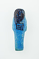 Worker Shabti of Nauny, Faience