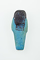 Worker Shabti of Nauny, Faience