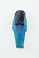 Worker Shabti of Nauny, Faience