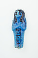 Worker Shabti of Nauny, Faience