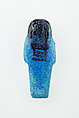 Worker Shabti of Nauny, Faience