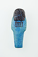 Worker Shabti of Nauny, Faience