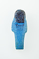 Worker Shabti of Nauny, Faience