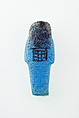 Worker Shabti of Nauny, Faience