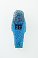 Worker Shabti of Nauny, Faience