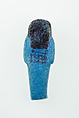 Worker Shabti of Nauny, Faience