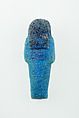 Worker Shabti of Nauny, Faience