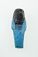 Worker Shabti of Nauny, Faience