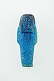 Worker Shabti of Nauny, Faience