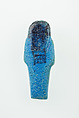 Worker Shabti of Nauny, Faience