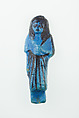 Overseer Shabti of Nauny, Faience