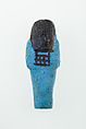 Worker Shabti of Nauny, Faience