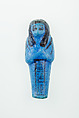 Worker Shabti of Nauny, Faience