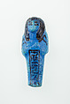 Worker Shabti of Nauny, Faience