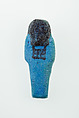 Worker Shabti of Nauny, Faience