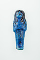 Worker Shabti of Nauny, Faience