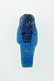 Worker Shabti of Nauny, Faience
