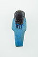 Worker Shabti of Nauny, Faience