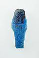 Worker Shabti of Nauny, Faience