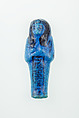 Worker Shabti of Nauny, Faience