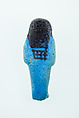 Worker Shabti of Nauny, Faience