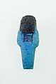 Worker Shabti of Nauny, Faience