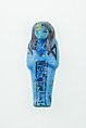 Worker Shabti of Nauny, Faience