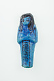 Worker Shabti of Nauny, Faience