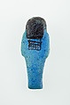 Worker Shabti of Nauny, Faience