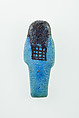 Worker Shabti of Nauny, Faience